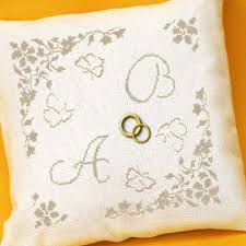 Coussin aux Papillons / Coussin Oiseaux et Coeurs