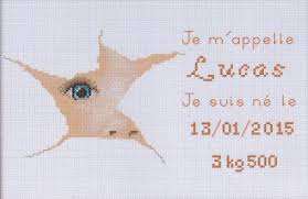 Plaquette de Naissance « Lucas »