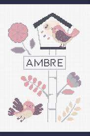 Protège carnet de Sant é « Ambre » L’arbre aux oiseaux