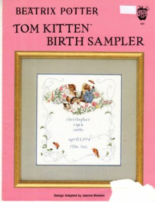 Tom Kitten Birth Sampler