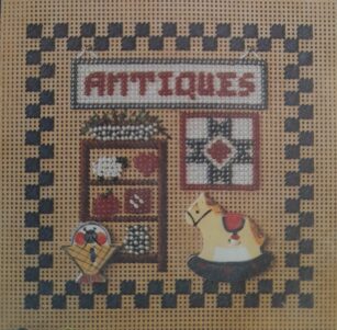 ANTIQUITES SHOP / WINDOWBOX BUNNIESS