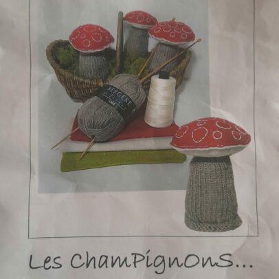 Kit tricot « Champignons »
