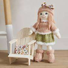 Kit tricot « Lina poudrée»