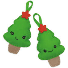 Kit Feutrine “Sapins de Noël”