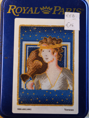 Kit Broderie Points Comptés "Verseaux"