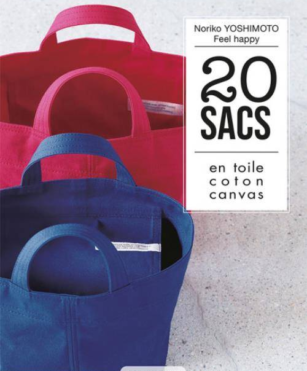 Livre "20 SACS en TOILE CANVAS"