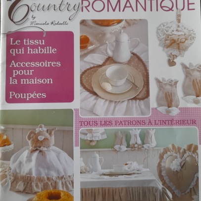 Livre “L’ATELIER du FIL – Country Romantique”