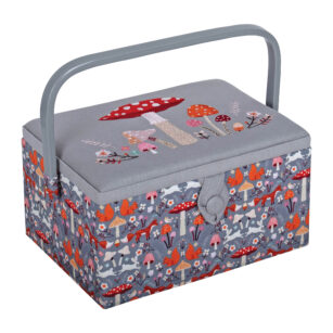 BOITE A COUTURE BRODÉE "Automne"