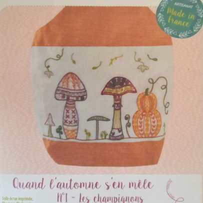 Kit “Quand l’automne s’en mêle n° 1 – les champignons”