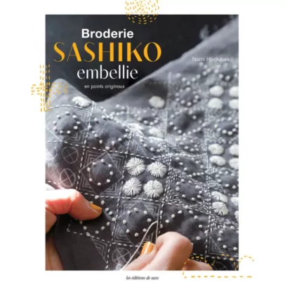 Broderie Sashiko embellie
