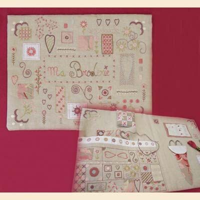 Kit – Pochette broderie à broder