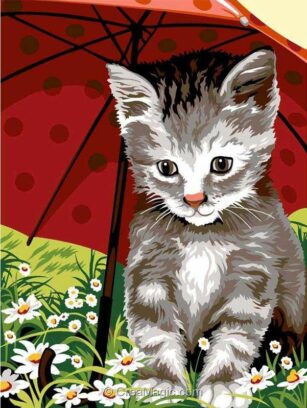 Canevas "Petit Coin de Parapluie"