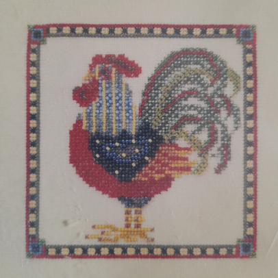Kit Broderie Perles “Coq n° 2”