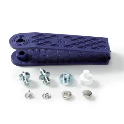 Bouton Pression “Mini” 8 m/m argenté