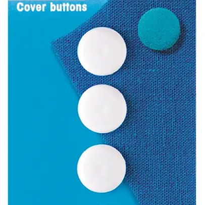 Boutons à recouvrir 15 m/m
