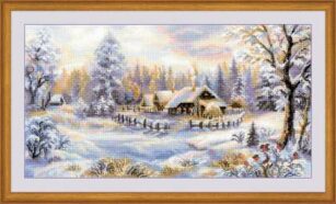 Kit Points Comptés "Winter Evening"