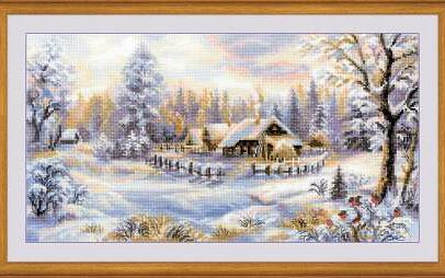 Kit Points Comptés “Winter Evening”