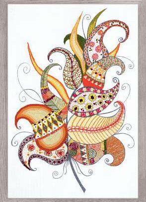 Kit Blackwork “Magic Feather”