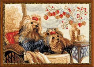 Kit Points Comptés "Chiens"