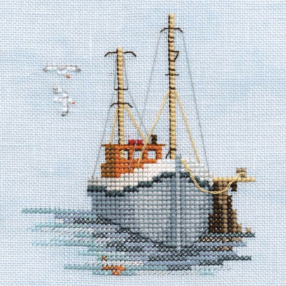 Kit Points Comptés “Bateau de Pêche”