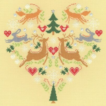 Kit Points Comptés “Coeur Scandinave”