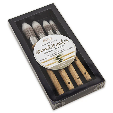 Stencil Brushes x 4