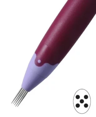 Stylo perforation 5 pointes