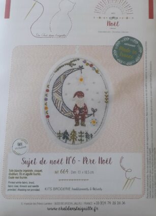 Kit "sujet de  Noël n° 6 - père noël"