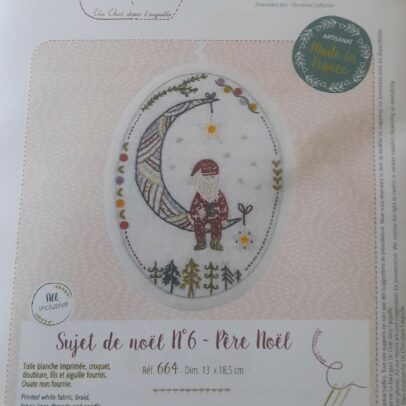 Kit “sujet de  Noël n° 6 – père noël”