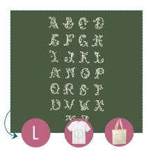 Easy Custo – Alphabet d’autrefois – complet