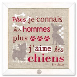 Plus je connais les hommes,